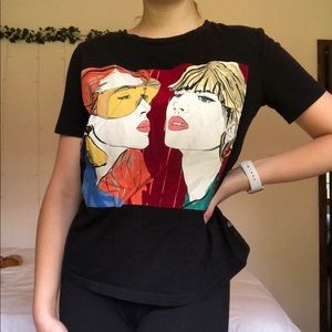 Zara Graphic Tee